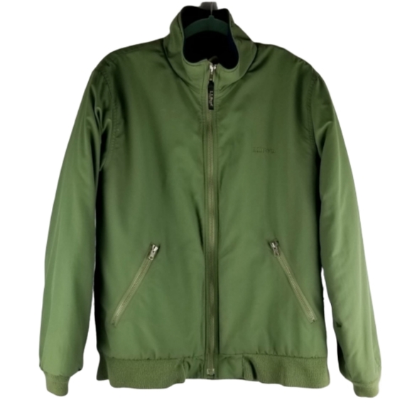 L.L. Bean Other - LL Bean Forrest Green Warm Up Jacket Fleece Lined